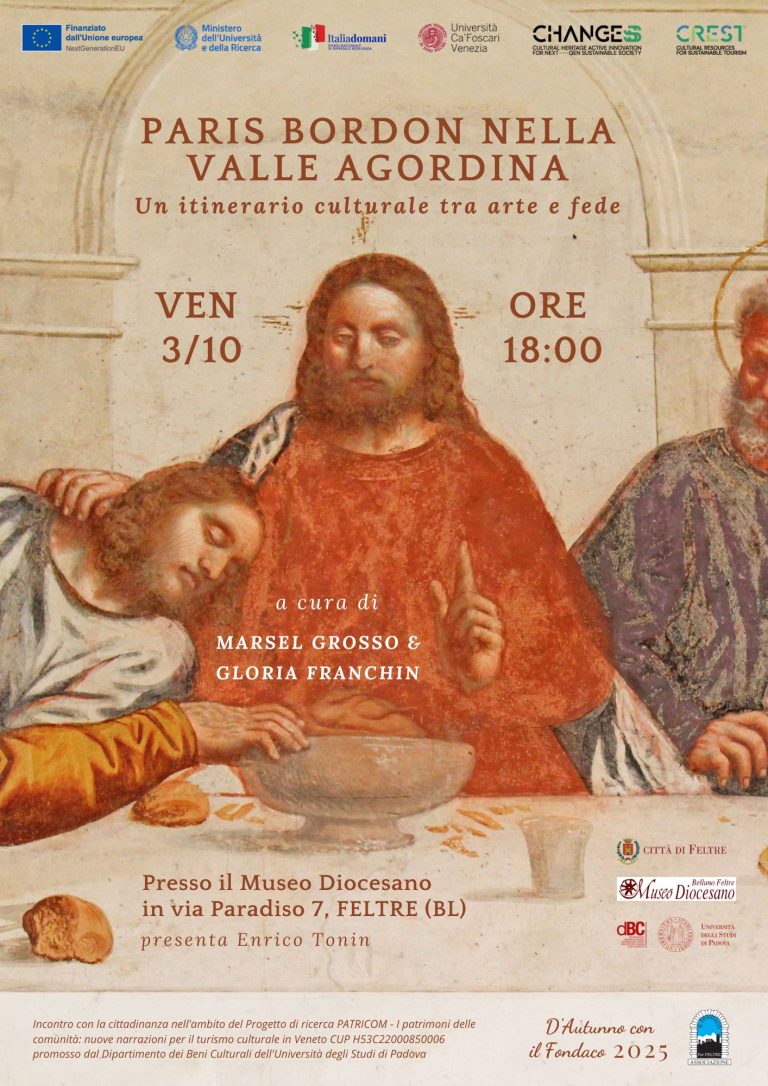 Locandina Paris Bordon nella Valle Agordina